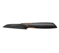 Fiskars Coltello per Sbucciare, Acciaio Inossidabile, Nero, 19.6 x 6.5 x 1.6 cm, 1003091