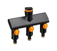 FISKARS COMFORT Adattatore per tubo flessibile con connettore triplo per rubinet
