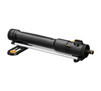 Fiskars Comfort Irrigatore Oscillante S-M, Comprensivo di filtro estraibile e strumento per la pulizia degli ugelli, Irrigazione di 150-300 m², Nero/Arancio, 1070834