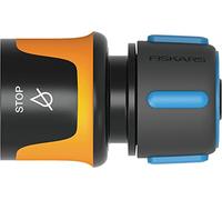 Fiskars Connettore STOP, Inserti SoftGrip, Misura Universale, Ø 1,3-1,5 cm (1/2-5/8''), 32 g, Nero/Arancione/Blu, 1027080