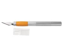 Fiskars Cutter a bisturi, Lunghezza totale: 15,9 cm, Acciaio di qualità/Plastica, Argento/Arancione, 1003885