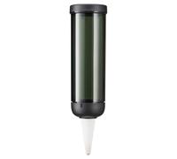Fiskars Distributore d'Acqua per Piante, Urban Plant Care, Per Interni e Balconi, 350 ml, Fino a 5 Giorni di Irrigazione Continua, 6,4 x 25 cm, Ceramica/Plastica, Verde Scuro, 1075380