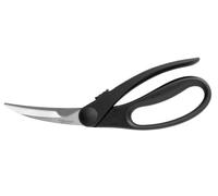Fiskars Trinciapollo Essential, 23 cm, Acciaio Inossidabile, Nero, 23 x 8.8 x 1.2 cm, 1023819
