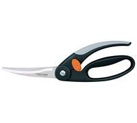 FISKARS F051859975 Functional Form Trinciapollo, Acciaio Inossidabile, Nero/Grigio/Arancione, 25 x 9.2 x 2.6 cm