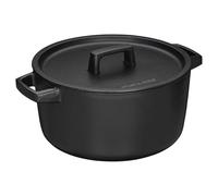 Fiskars Folken Casseruola con Coperchio, Capacità: 4 litri, Adatta a Tutti i Piani Cottura, Ghisa Smaltata, 1075698