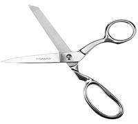 Fiskars Forbice forgiata in acciaio inox, 20,3 cm, per carta e tessuto, per ufficio, arte e artigianato, colore: argento