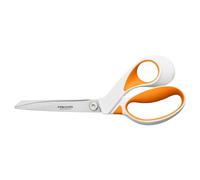 Fiskars Forbici da Sarto, Lunghezza: 23 cm, Lama in Acciaio Inox/Manici in Plastica, Arancione, RazorEdge, 1070079