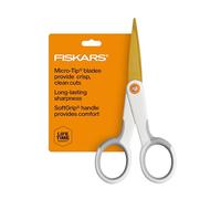 Fiskars Forbici da taglio di precisione SoftGrip, lame in titanio, 12,7 cm