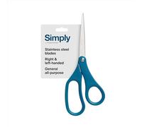 Fiskars Forbici da ufficio da 20,3 cm, in acciaio inox, multiuso, per casa, arti e mestieri, blu