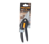 Fiskars Forbici multiuso, Lunghezza: 20,8 cm, Lame in acciaio di alta qualità, Nero/Arancione, SingleStep, SP28, 1000571