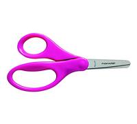 FISKARS Forbici per bambini, A partire da 6 anni, Lunghezza: 13 cm, Per destrorsi, Lama in acciaio inossidabile/Impugnature in plastica, 1003856