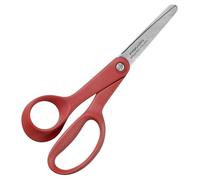 Fiskars Forbici per bambini, A partire da 8 anni, Per mancini, Lunghezza: 13 cm, Lama in acciaio inossidabile/Impugnature in plastica, Rosso, Classic, 1005169