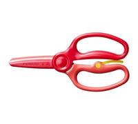 Fiskars Forbici per bambini 13 cm Da 3 anni Lame in metallo rivestite Impugnatura plastica Rosso