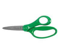 Fiskars Forbici per Bambini da 8 a 11 Anni, Per Destrimani, Lunghezza: 15 cm, Verde, 1067848