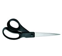Fiskars Forbici universali, Lunghezza 21 cm, Acciaio/Plastica, Essential, Inossidabile, Nero, 1.2 x 8.5 x 21.5 cm, 1023817