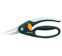 Fiskars Functional Form Forbici per Pesce, Acciaio Inossidabile, Nero/Arancione, 22 x 9.2 x 2.5 cm, 1003032