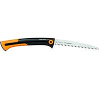 Fiskars Xtract Seghetto da Giardino con Lama Retrattile SW75, Nero/Arancione, 56 cm, 1000614