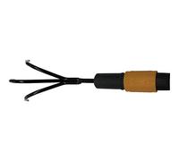 FISKARS Coltivatore, Piccolo Rastrello, Testa di attrezzo, Larghezza: 5,5 cm, Nero/Arancione, QuikFit, 1000683