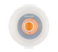 Fiskars Lama di Ricambio Originale, Rotella in Titanio per Tagli a Zig-Zag, Include Custodia per la Lama, Ø 45 mm, Acciaio con Rivestimento in Titanio, 1066045