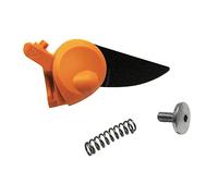 Fiskars Lama, molla e vite di ricambio originali per forbici con lame bypass Fiskars PowerGear X PX92, Arancione/Nero, 1026275