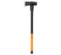 Fiskars Mazza scure X46 2in1, lama acciaio temprato, manico fibra vetro, Nero/Arancione