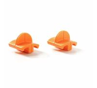 FISKARS Original Lame di ricambio per macchine tagliacarte, 2 Pezzi, Per tagli dritti, High Profile TripleTrack, Arancione, 1003904