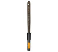 Fiskars OneClick FSC Manico in Legno S, Manico Corto per Attrezzi in Legno di Frassino Trattato con Cera, Sostituzione con un Clic, Adattatore QuikFit Venduto Separatamente, Nero/Arancione, 1080670