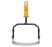 Fiskars Oneclick Sarchiatore con Testa Mobile, Accessorio per Diserbo Superficiale, Cambio Senza Sforzo con Un Solo Clic, Lama in Acciaio al Boro Temprato, Nero/Arancione, 1080696