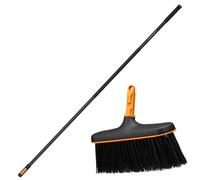 FISKARS ONECLICK Testina per scopa 27 cm + manico 161 cm