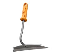 Fiskars OneClick Zappa da Giardino, Robusto Accessorio per Zappare e Dissodare il Terreno, Sostituzione Facile con un Solo Clic, Lama in Acciaio Inossidabile, Larghezza: 19 cm, Nero/Arancione, 1080683