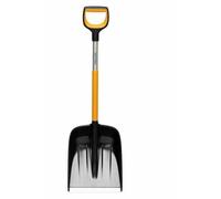 Fiskars Pala da neve da auto, X-series, Lunghezza: 98 cm, Alluminio/Polimero, Nero/Arancione/Grigio, 1057393