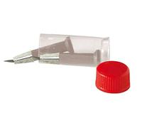 FISKARS Original Lama di ricambio per FISKARS Cutter anulare girevole, 2 Pezzi, Acciaio di qualità, Argento, 1003757