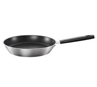 Fiskars Padella, Ø 28 cm, Adatta a tutti i piani cottura, Acciaio inox/Plastica, Resistente ai graffi, Hard Face, 1052247