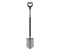 Fiskars Pala de Metal Ergonomic™ con borde puntiagudo