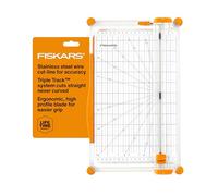 Fiskars Paper Trimmer Taglierina per Carta, Bianco