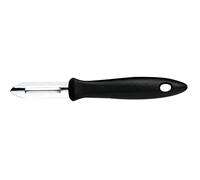Fiskars Pelapatate Essential – Lama in acciaio inox 6 cm, Plastica/Acciaio inox, Nero/Argento