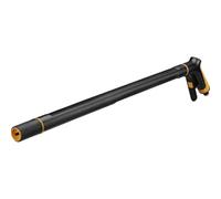 Fiskars Pistola per Irrigazione con 2 Funzioni, Testina SoftGrip Orientabile, Controllo del Flusso con Regolatore Anteriore, Misura Universale, Lunghezza: 64 cm, 340 g, Nero/Arancione, 1065489