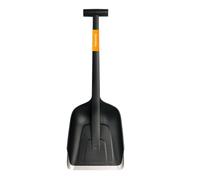 Fiskars Plus Pala da Neve, Accessorio per Automobile, Impugnatura a T | Bordo in Acciaio Inox, 63 cm, 1079857