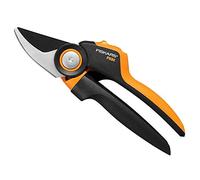 FISKARS Powergear X Cesoie Bypass M PX92, con Softgrip, Nero, 21.5 x 6.8 x 4 cm