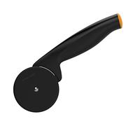 Fiskars Rotella tagliapizza con rotella in plastica di alta qualità, Lunghezza: 19 cm, Functional Form, Nero/Arancione, 1019533