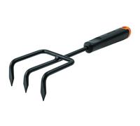 Fiskars Sarchiello, Lunghezza 30,5 cm, Testa in acciaio inox/Impugnature in plastica, Nero/Arancione, Ergo, 1027019