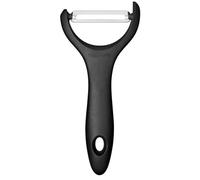 Fiskars Sbucciatutto, Forma a Y, Acciaio Inox, Essential, Nero, 1065599