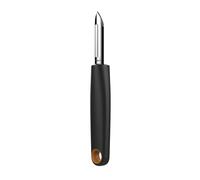 FISKARS Sbucciatutto Functional Form, Acciaio, Nero, 11.41 x 7.8 x 2.09 cm, 1014418