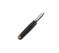 FISKARS Sbucciatutto Functional Form, Acciaio, Nero, 11.41 x 7.8 x 2.09 cm, 1014418
