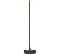 Fiskars Scopa Netturbino Multiuso da Esterni Doppia Setola 38 cm 1025921