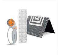 Fiskars Set di utensili da cucito, acrilico, bianco/grigio, 63,5 cm L x 48,3 cm W
