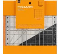 Fiskars® Set di righelli da cucito quadrati, 16,5 x 16,5 cm, 31,8 x 31,8 cm, 2 pezzi