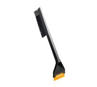 Fiskars Solid Spazzola e Raschietto per Ghiaccio, Lunghezza: 47 cm, Raschietto con Bordo Duro e Morbido, con Parti Sostituibili, 1078496