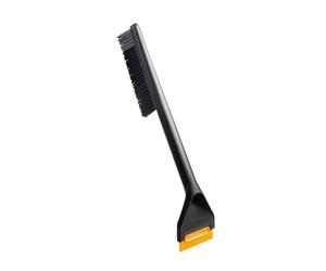 Fiskars Solid Spazzola e Raschietto per Ghiaccio, Lunghezza: 47 cm | Raschietto con Bordo Duro e Morbido, con Parti Sostituibili, 1078496