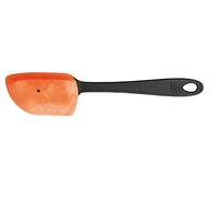 Fiskars Spatola da Cucina per Temperature Fino a 180°C, Essential, Plastica/Silicone, Lunghezza 25 cm, Nero/Arancione, 1065591
